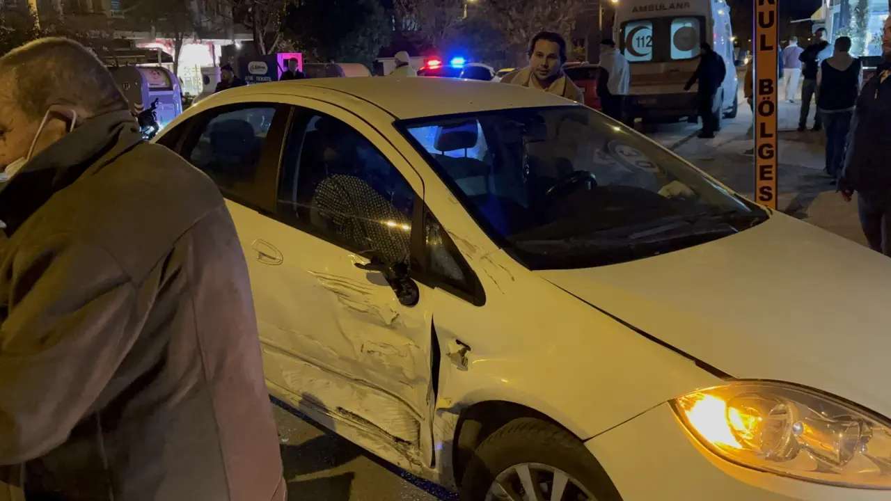 Edirne’de şoke eden kaza! Motosiklet otomobile çarptı 2