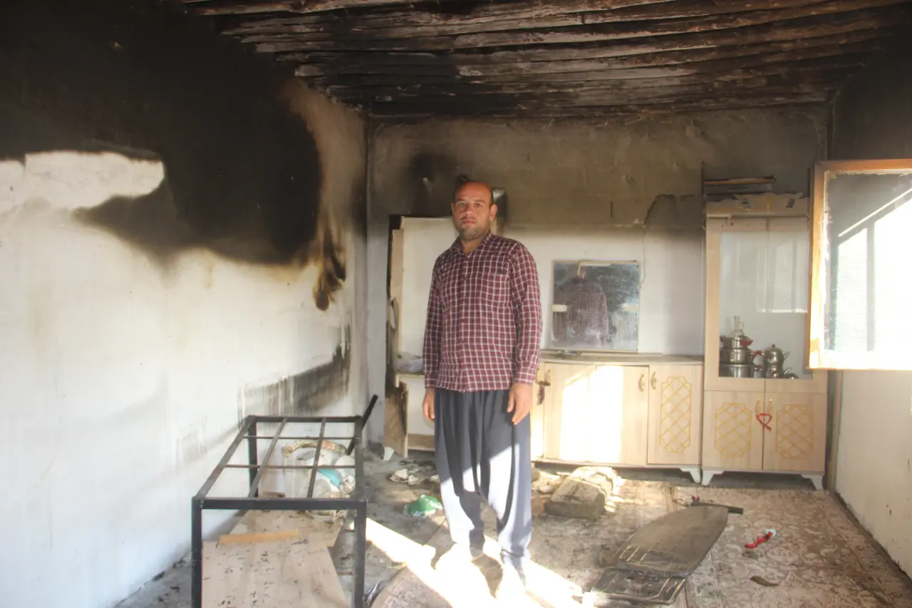 Şanlıurfa'da gizemli yangın! 14 kişilik aile komşuya sığındı, bebek yanarak yaralandı 5