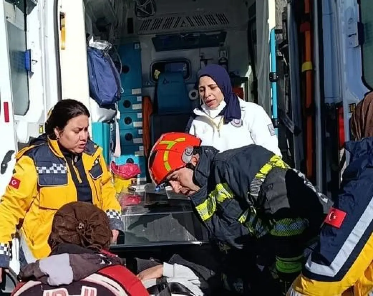 Denizli'de traktör devrildi! Facia son anda önlendi 3