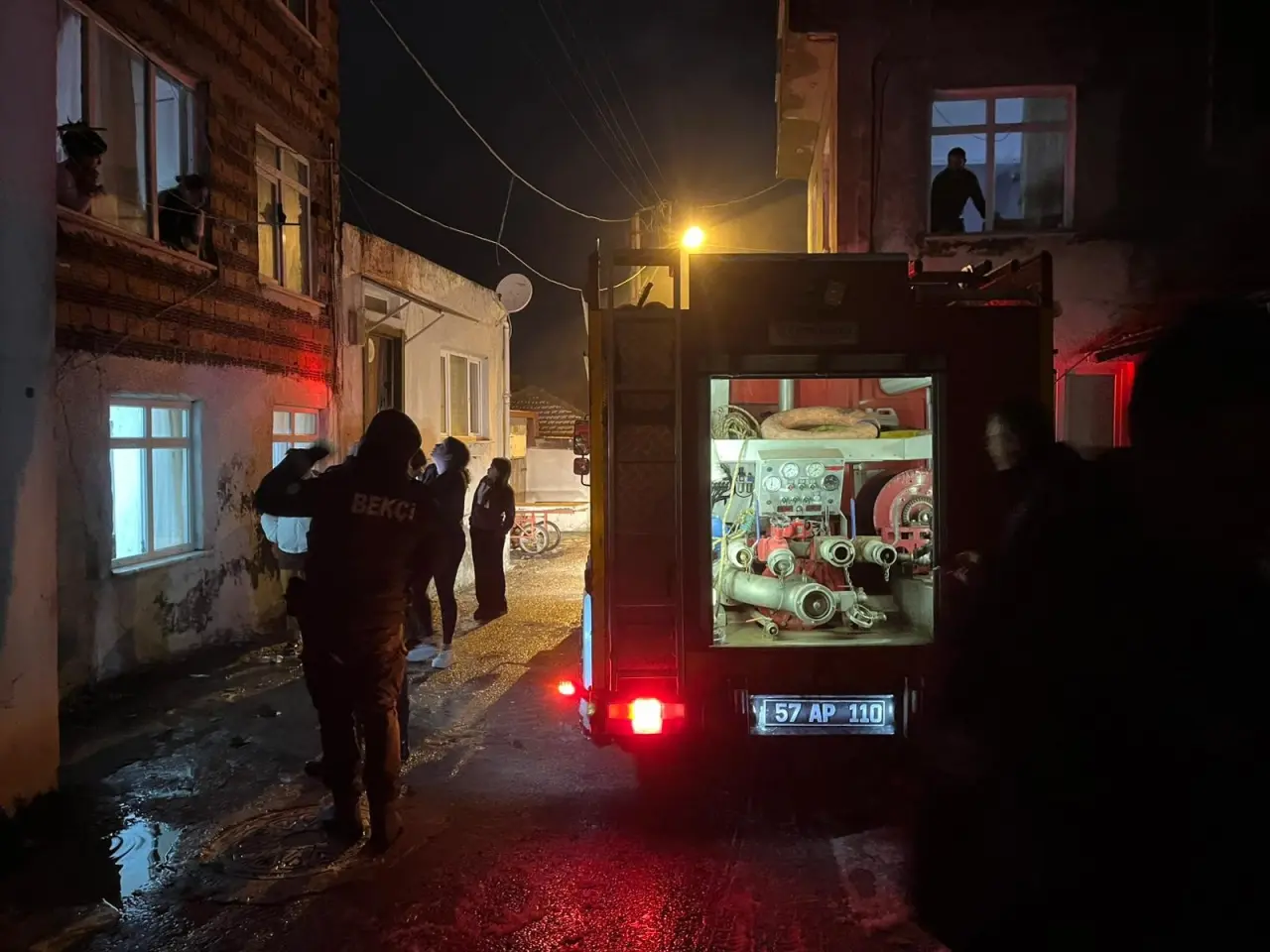 Sinop’ta gece yarısı korku dolu anlar! Facia son anda önledi 4