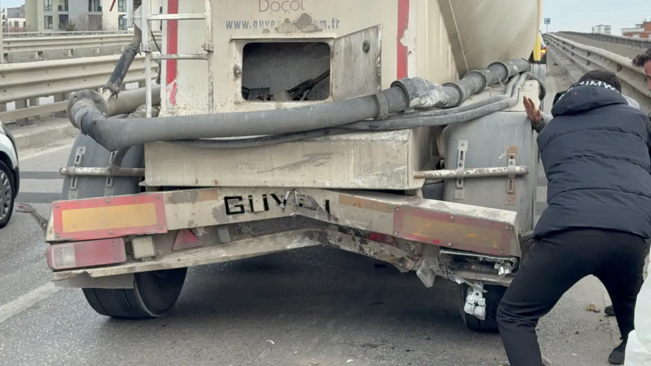 Samsun’da viyadükte korkunç kaza! Kazadan geriye bu görüntüler kaldı 2