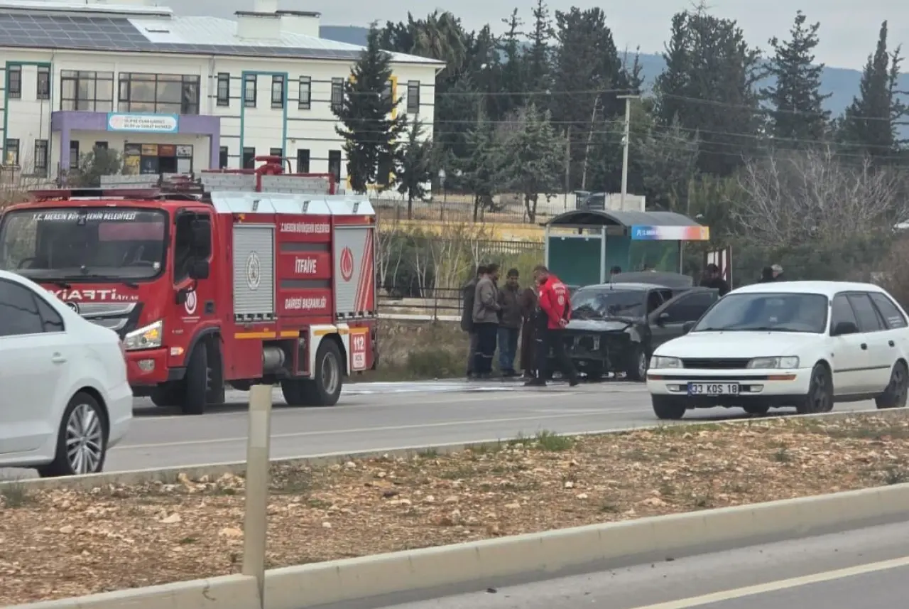 D-400’de korku dolu anlar! Seyir halindeyken alev topuna döndü 3