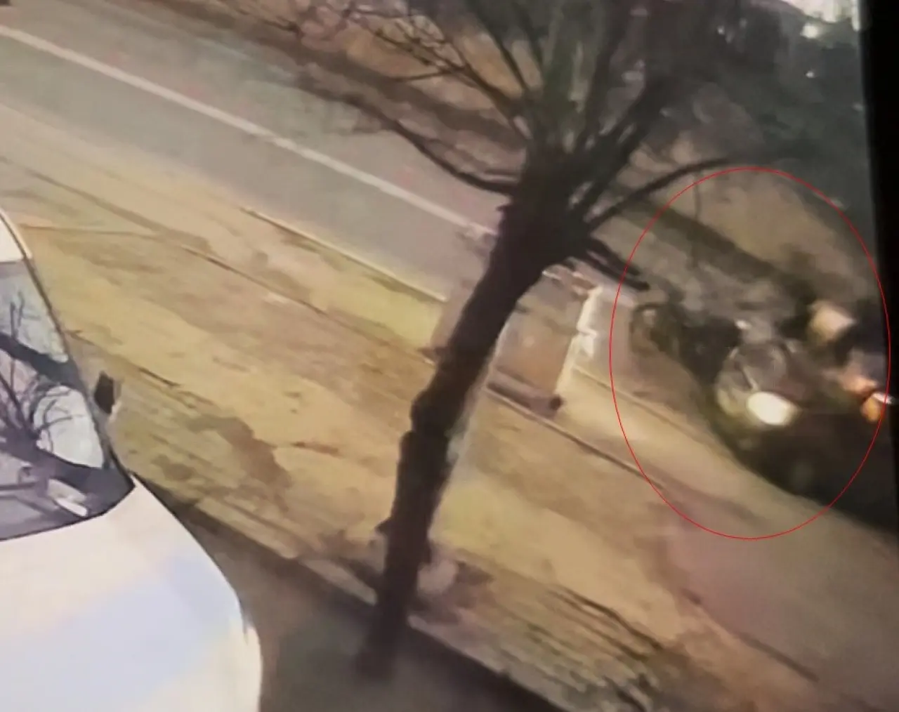 Çorlu’da feci kaza! Motosikletle aracın çarpışma anı kamerada 2