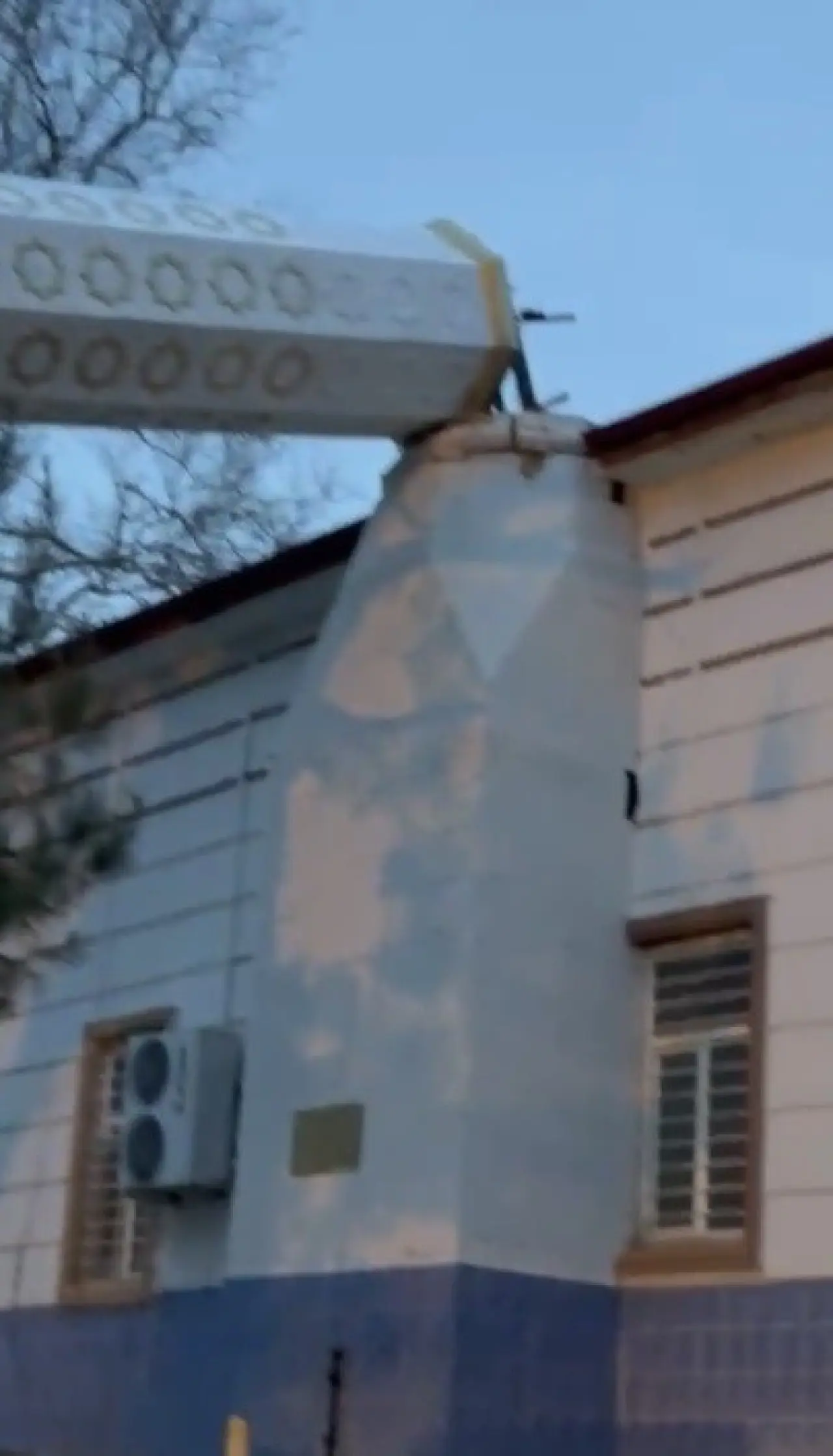 Osmaniye’de cami minaresi devrildi! Şok görüntüler 2